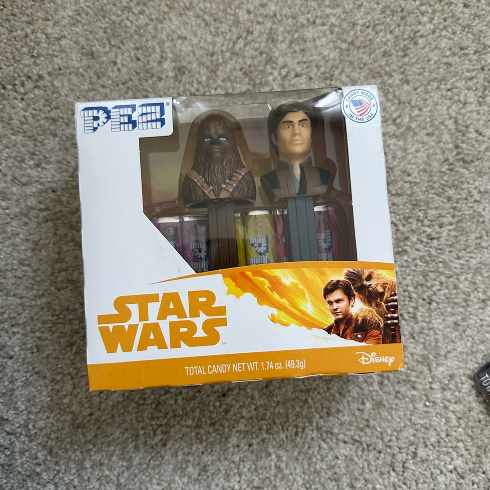 Star Wars Pez Dispensers Han Solo & Chewbacca Box Set New 2018